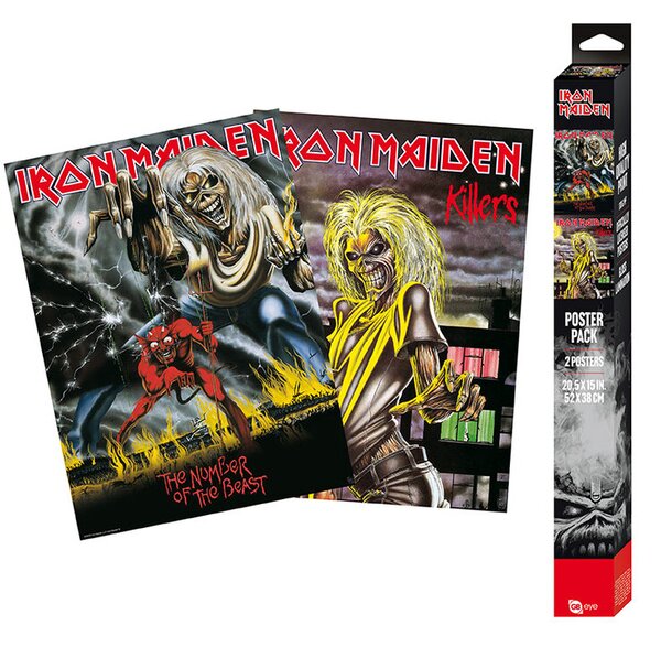 Gift set Iron Maiden - Killers/Number of the Beats