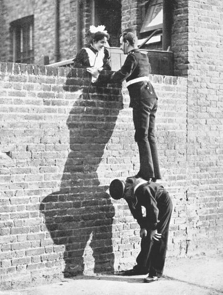 Photography Victorian image of a soldier stood, Cannasue