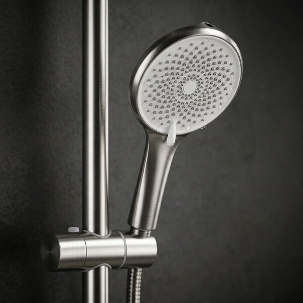 Shower set Rea Rivo Brush Nickel
