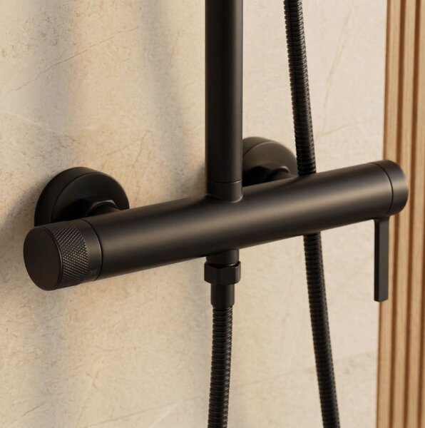 Shower set Rea Rivo Black