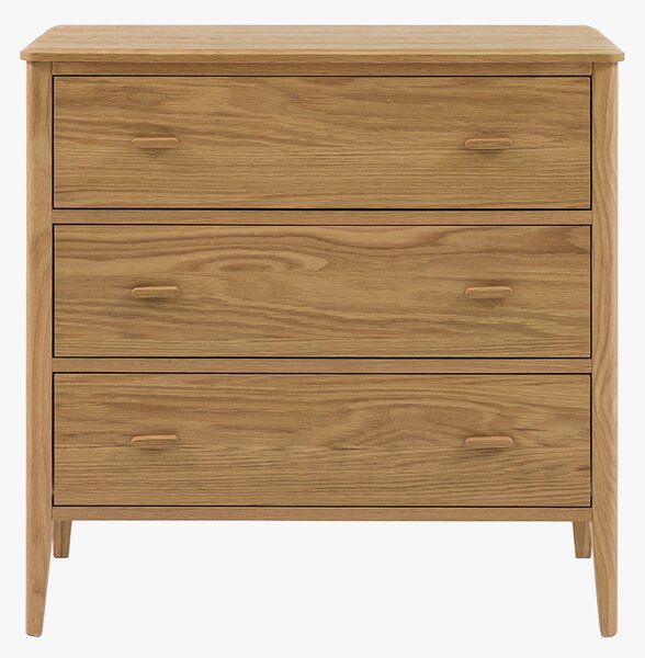 Alma 3 Drawer Chest of Drawers in Natural