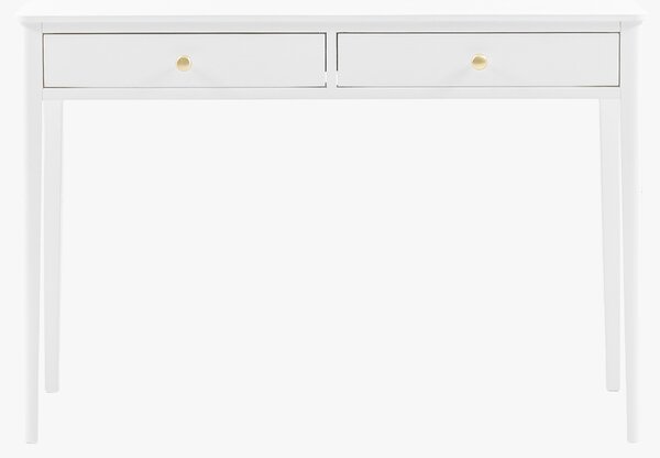 Ardena 2 Drawer Console Table in White