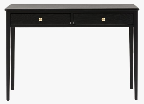 Ardena 2 Drawer Console Table in Black