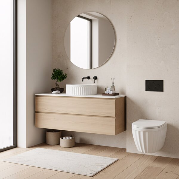 Toilet bowl Rea Duo White