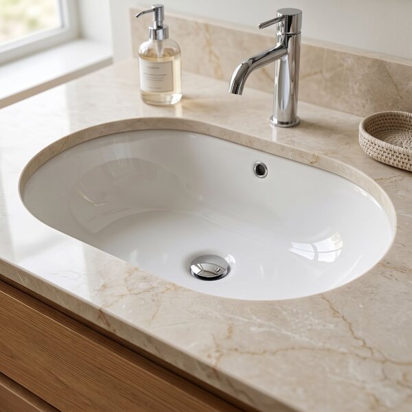 Inset washbasin Rea Vena