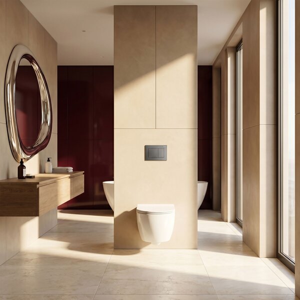 Toilet Flush Button Rea J K011A-Q and Slim 024N Titan