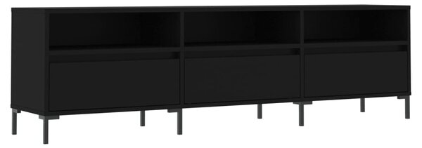 TV Cabinet Black 150x30x44.5 cm Engineered Wood