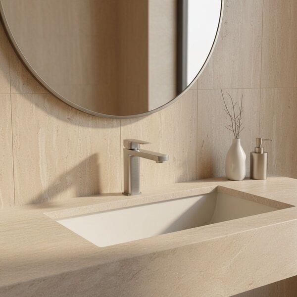 Bathroom faucet Rea Arlo Brush Nickle