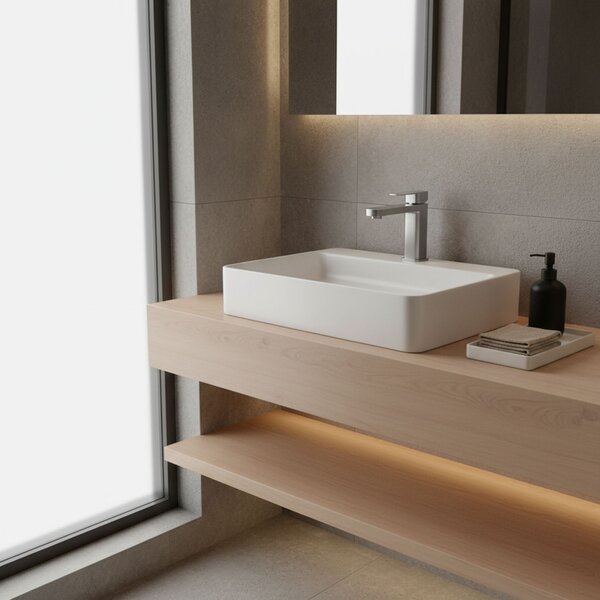 Bathroom faucet Rea Arlo Brush Nickle