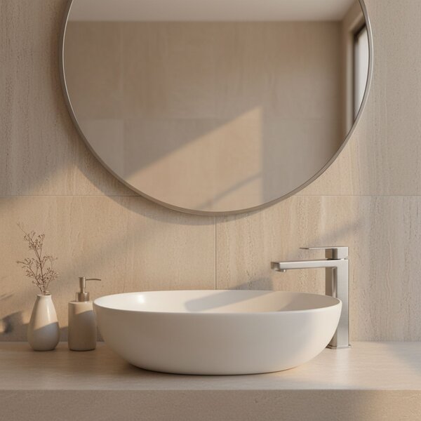 Bathroom faucet Rea Arlo Brush Nickle