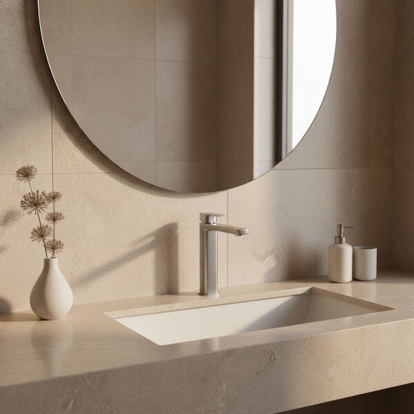 Bathroom faucet Rea Arlo Brush Nickle