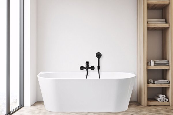 Wall acrylic bath CAPRI 170cm