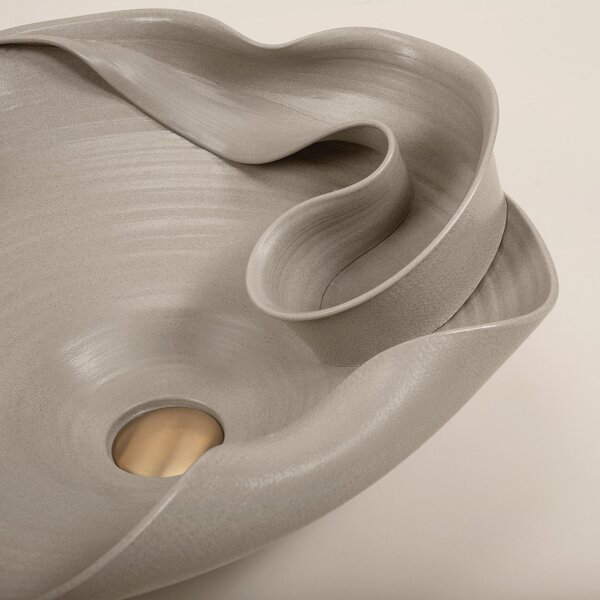 Ceramic Countertop Basin REA HM-12 Handmade ART