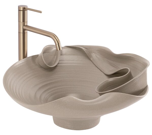 Ceramic Countertop Basin REA HM-12 Handmade ART