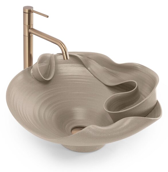 Ceramic Countertop Basin REA HM-12 Handmade ART