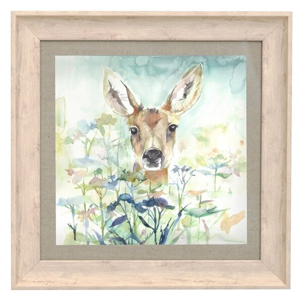 Voyage Maison Faun 46cm x 46cm Framed Wall Art Birch