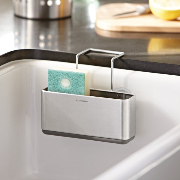 Simplehuman Slim Sink Caddy Silver