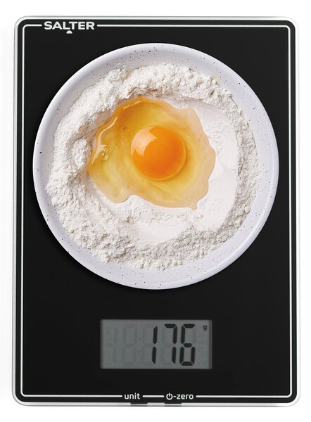 Salter Smart Kitchen Scale Black