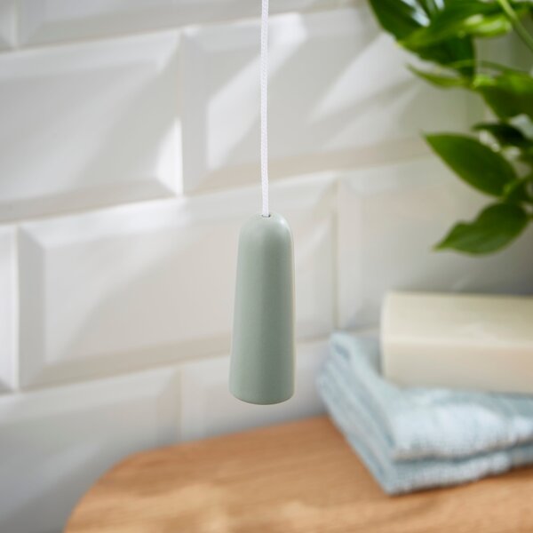 Bathroom Light Pull Sage (Green)