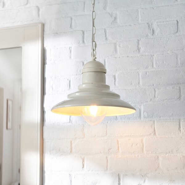 Fishermans Outdoor Pendant Light Off-White