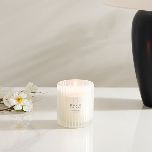 Tuberose and Freesia Candle Clear