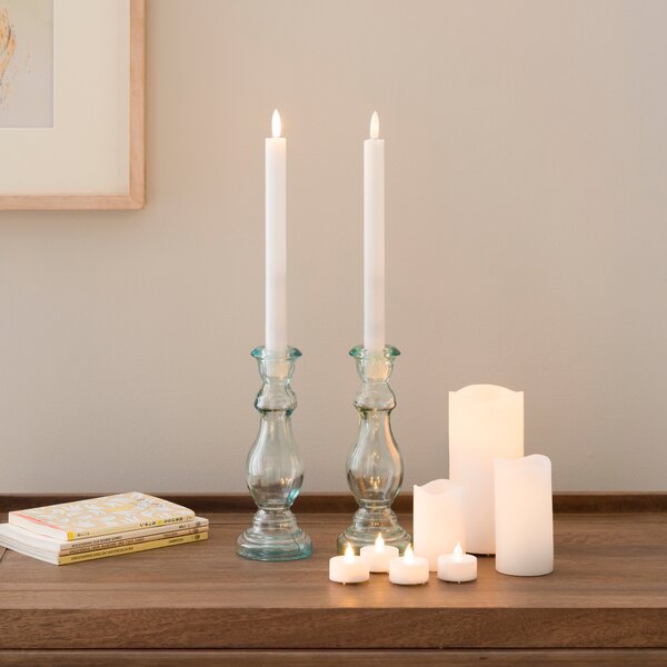 LED Candle Collection Set White
