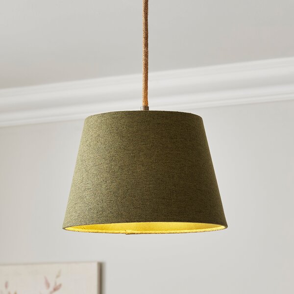 Churchgate Ashby Tapered Lamp Shade Olive