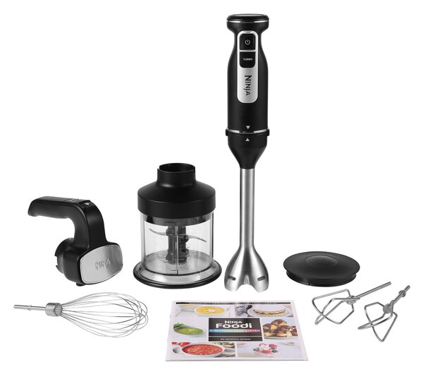 Ninja Foodi 3-in-1 Hand Blender, Mixer & Chopper Black