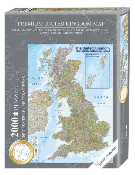 Puzzle Great Britain Map