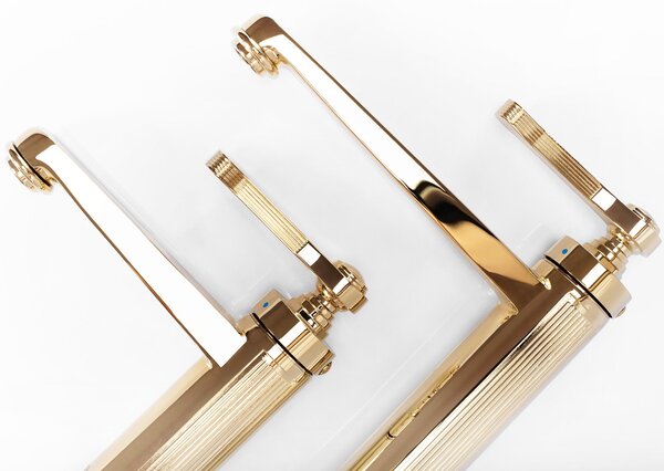 Bathroom faucet Rea Monaco Gold Low