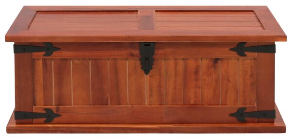 Storage Chest 60x25x22 cm Solid Acacia Wood