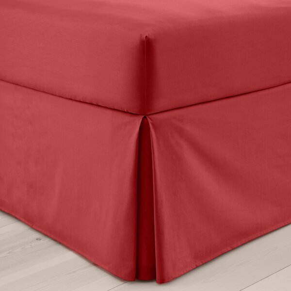 Pure Cotton Valance Red