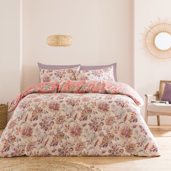 Genka Reversible Duvet Cover and Pillowcase Set