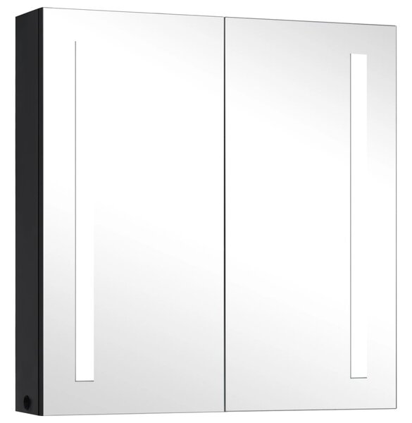 LED Bathroom Mirror Cabinet 62x14x60 cm