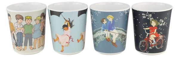 Rätt Start Astrid Lindgren collector's cups 15 cl 4-pack Multi