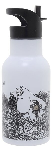 Rätt Start Mumin Graphic water bottle 34 cl White