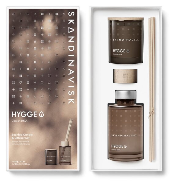 Skandinavisk HYGGE scented candle & reed diffusers 65 g + 100 ml