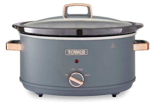 Tower 6.5L Grey Cavaletto Slow Cooker Grey