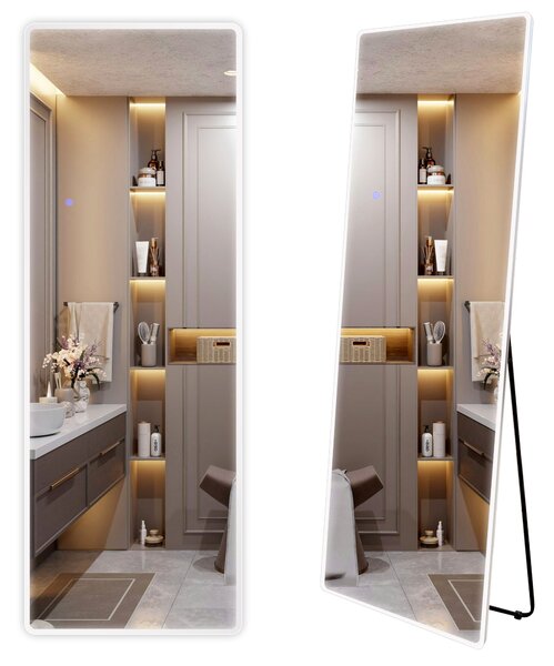 Mirror LED Classico 60x170cm White