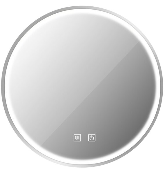 Mirror LED 50cm MMJ BRUSH SILVER