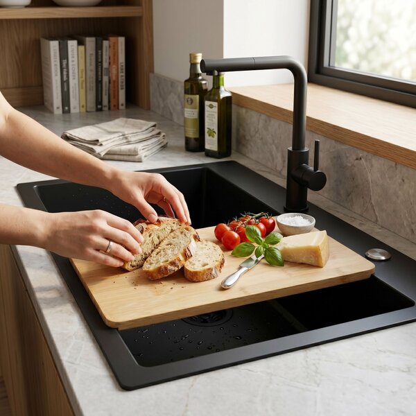 Kitchen sink accessory set 3 pcs. REA Beige
