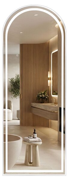 Mirror LED Orbit 50x160cm White