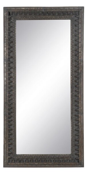 Wall mirror Dark brown Vertical 84 x 4,5 x 169 cm