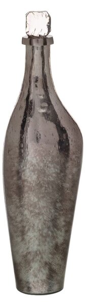 Bottle Silver Aluminium Crystal 15 x 13 x 54 cm Decorative