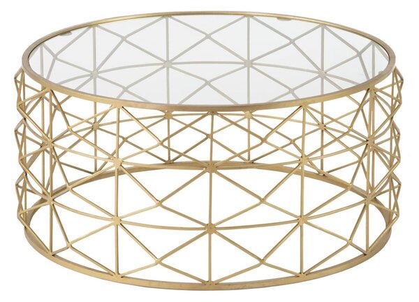 Centre Table Golden 98 x 98 x 44 cm