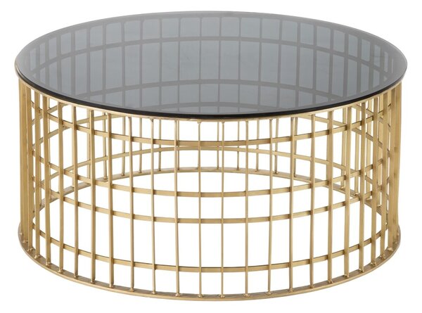 Centre Table Black Golden 91 x 91 x 43 cm