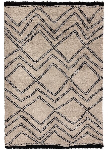 Royal Nomadic Living sand/black Rug 120x170cm