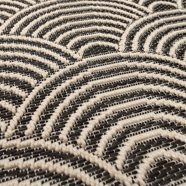 Jersey Home wool/black Rug 120x170cm