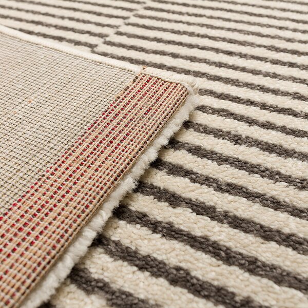Sevilla paper white/grey Rug 120x170cm