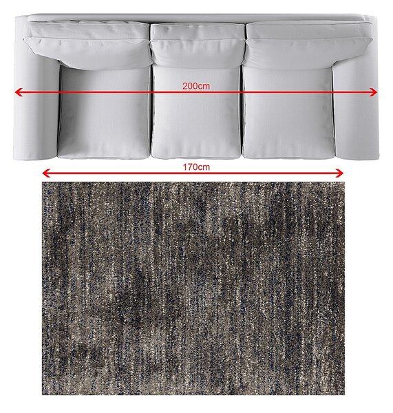 Royal Nomadic Living dark grey/sailor blue 120x170cm rug